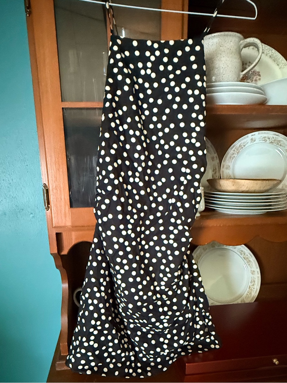 H&M Black Polka Dot Mini dress